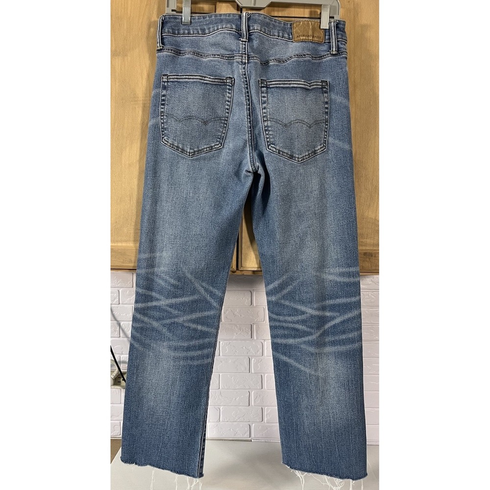 American Eagle Air Flex+ Slim Jeans Men's‎ Size 30x32 Cutoff *27" - Picture 2 of 7